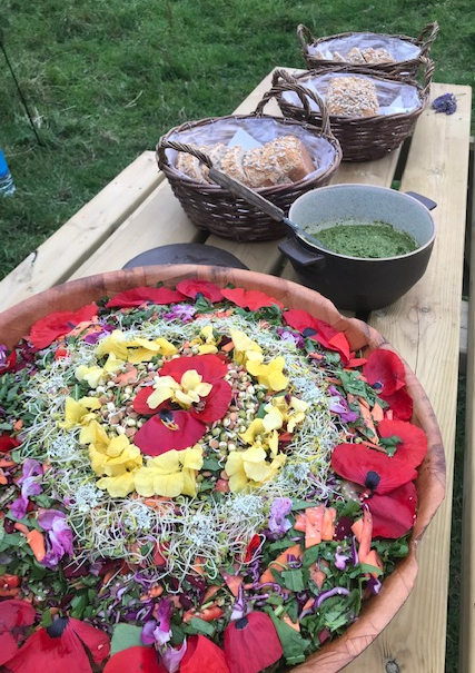 Vital Salad for Forage  Feast event